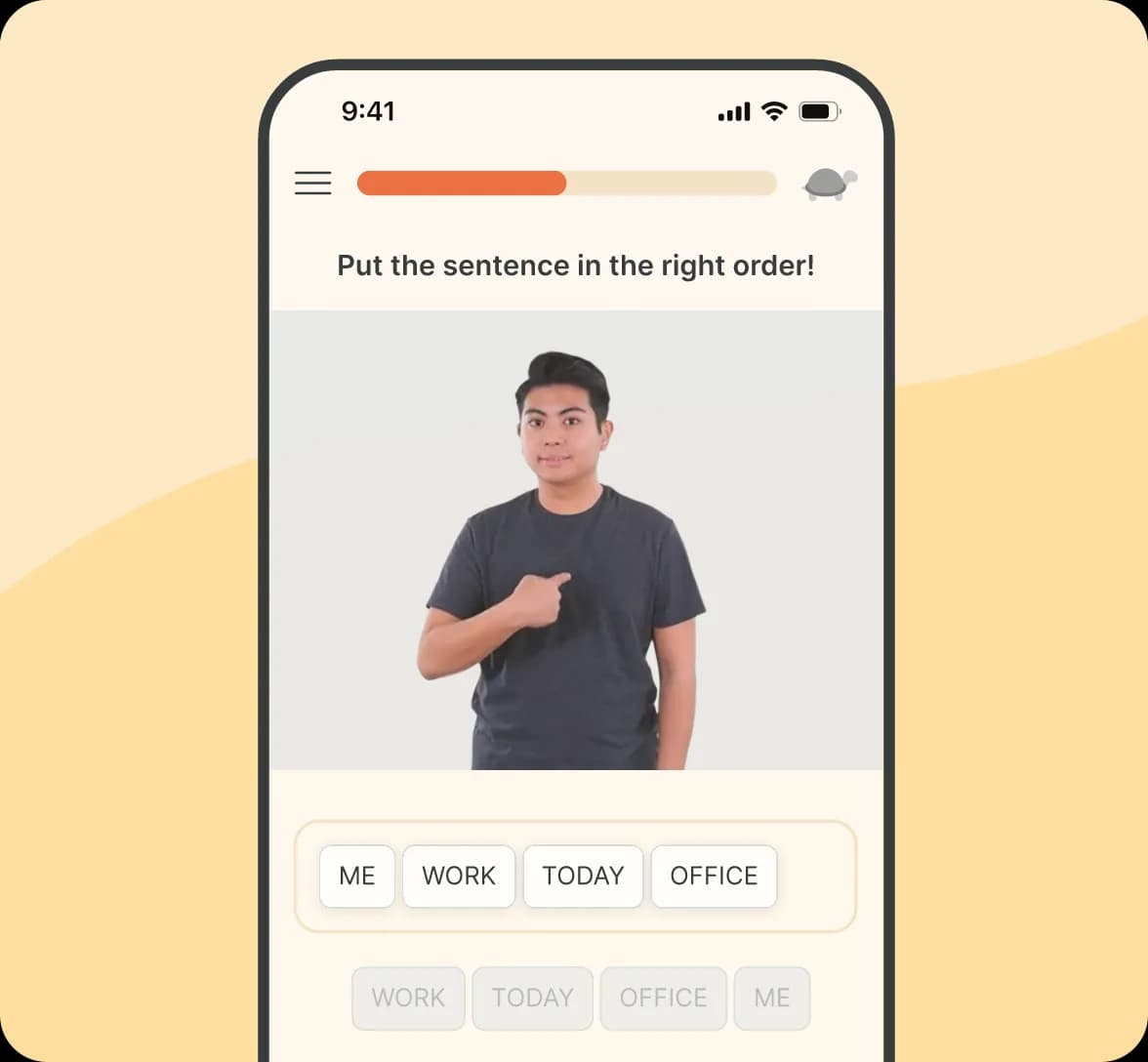 Lingvano App auf einem Smartphone